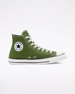 Converse Side Pocket Chuck Taylor All Star Bayan Uzun Ayakkabı Yeşil/Beyaz | 5897106-Türkiye